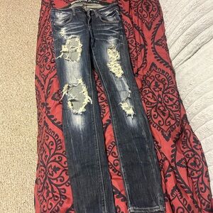 Jeans, Little Mermaid bikini, shirts, tights, socks